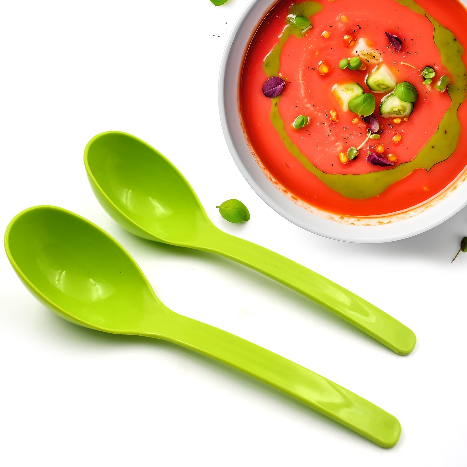 5724 Plastic Spoon Kitchen Multipurpose Serving Ladle for Frying, Serving, Turner, Curry Ladle, Serving Rice, Spoon Used While Eating and Serving Food Stuffs Etc (2 Pcs Set / 10 Inch ) 5724 Plastic Spoon Kitchen Multipurpose Serving Ladle for Frying, Serving, Turner, Curry Ladle, Serving Rice, Spoon Used While Eating and Serving Food Stuffs Etc (2 Pcs Set / 10 Inch )
